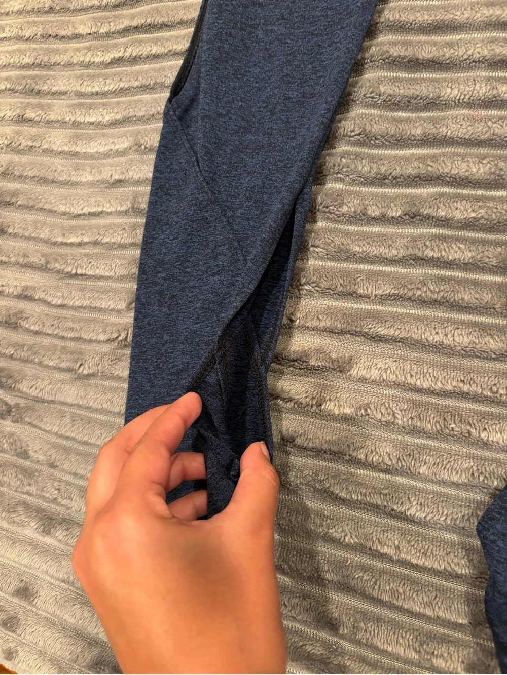 Free People navy blue soft Leggings